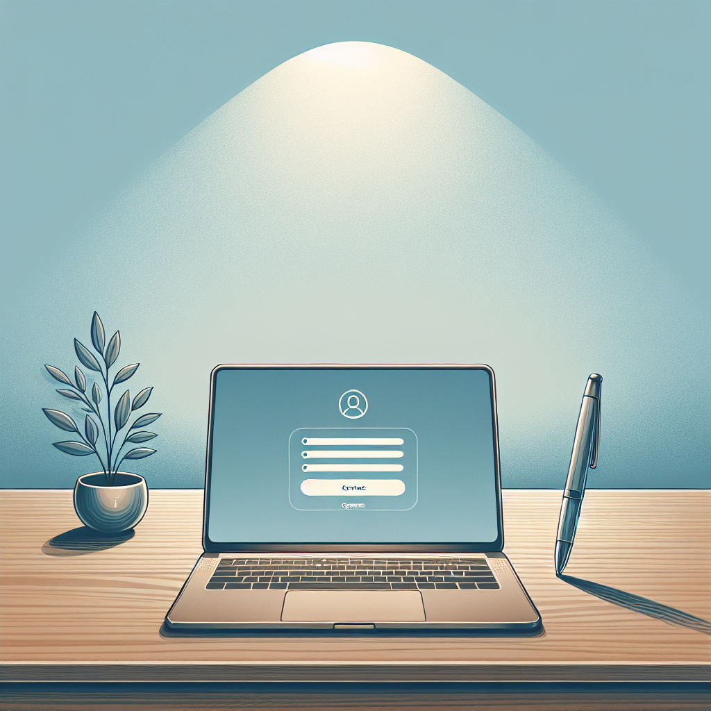 Contact form illustration